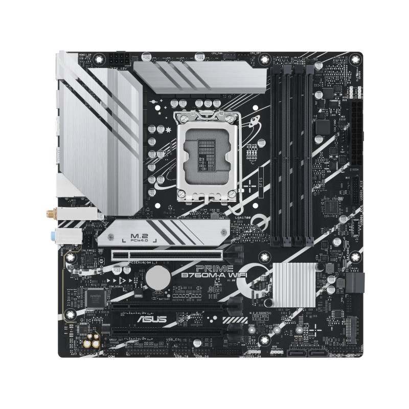 PRIME B760M-A WIFI - Motherboard - micro ATX - LGA1700-Sockel - B760 Chipsatz...